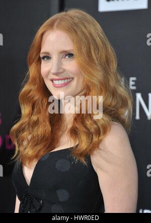 Los Angeles, CA, USA. 3ème apr 2017. Arrivées à Jessica Chastain pour le fils du CMA Series Premiere, Arclight Hollywood, Los Angeles, CA, le 3 avril 2017. Credit : Dee Cercone/Everett Collection/Alamy Live News Banque D'Images