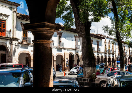 Pátzcuaro Centro Historico Mexico Banque D'Images