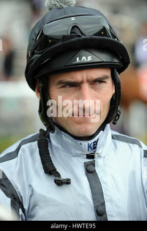 DANIEL TUDHOPE JOCKEY JOCKEY HIPPODROME DE YORK YORK ANGLETERRE 15 Mai 2014 Banque D'Images