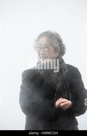 Londres, Royaume-Uni. Mar 23, 2017. London Fog 2017, par Fujiko Nakaya (photo). BMW présente la Tate Modern Tate Live : Dix jours 6 nuits allant du 24 mars au 2 avril 2017. Credit : ukartpics/Alamy Live News Banque D'Images