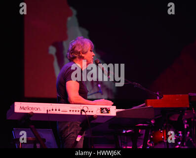 Virginia Beach, Virginia, USA. Mar 21, 2017. Les zombies que les hits des années 60 à la foule à l'SANDLER CENTER DE VIRGINIA BEACH, Virginie le 21 mars 2017. © Jeff Moore 2017 Crédit : Jeff Moore/ZUMA/Alamy Fil Live News Banque D'Images