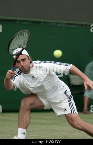 OLIVIER MUTIS FRANCE WIMBLEDON Londres Angleterre 25 Juin 2003 Banque D'Images