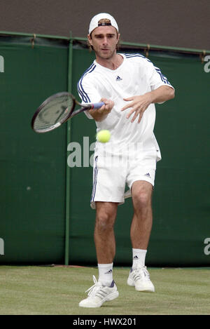 OLIVIER MUTIS FRANCE WIMBLEDON Londres Angleterre 25 Juin 2003 Banque D'Images