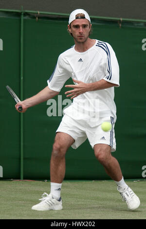 OLIVIER MUTIS FRANCE WIMBLEDON Londres Angleterre 25 Juin 2003 Banque D'Images