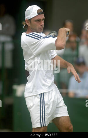 OLIVIER MUTIS FRANCE WIMBLEDON Londres Angleterre 25 Juin 2003 Banque D'Images