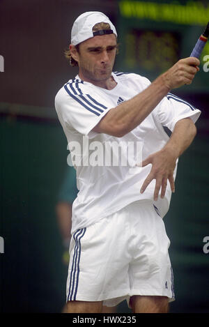 OLIVIER MUTIS FRANCE WIMBLEDON Londres Angleterre 25 Juin 2003 Banque D'Images