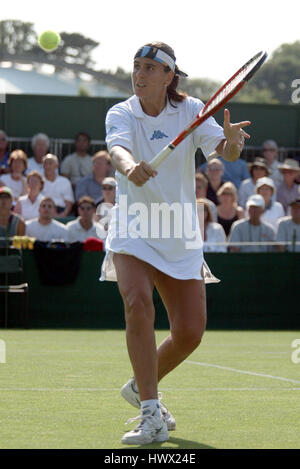 CONCHITA MARTINEZ ESPAGNE WIMBLEDON Londres Angleterre 24 Juillet 2003 Banque D'Images