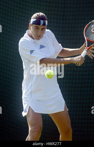 CONCHITA MARTINEZ ESPAGNE WIMBLEDON Londres Angleterre 24 Juillet 2003 Banque D'Images