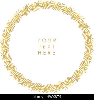 Vector floral frame vintage Illustration de Vecteur