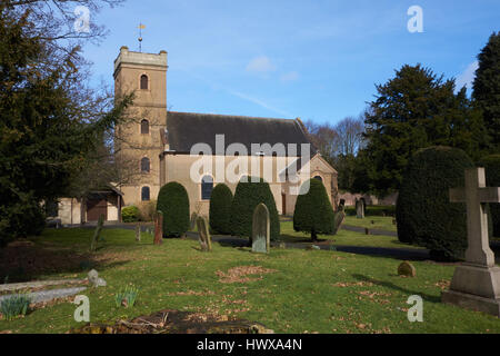 St Michael's Church par Himley Hall Staffordshire UK Banque D'Images