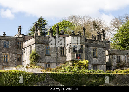 Village de Peak District Angleterre Derbyshire Tissington Banque D'Images