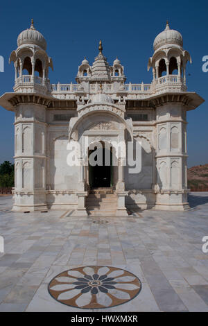 Le mémorial du maharaja Jaswant Singh II érigée en 1899 à Jodhpur, Rajasthan, India Banque D'Images