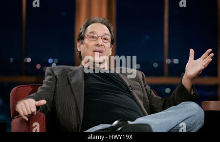 L'auteur David Milch pendant une partie de la 'Late Late Show avec Craig Ferguson' à CBS Television City à Los Angeles, Californie le 7 octobre 2009. Photo par Francis Specker Banque D'Images