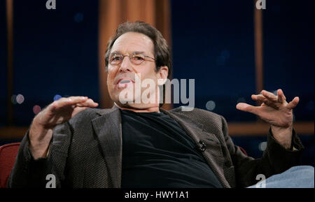 L'auteur David Milch pendant une partie de la 'Late Late Show avec Craig Ferguson' à CBS Television City à Los Angeles, Californie le 7 octobre 2009. Photo par Francis Specker Banque D'Images