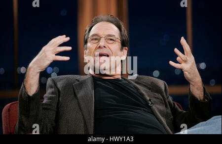 L'auteur David Milch pendant une partie de la 'Late Late Show avec Craig Ferguson' à CBS Television City à Los Angeles, Californie le 7 octobre 2009. Photo par Francis Specker Banque D'Images