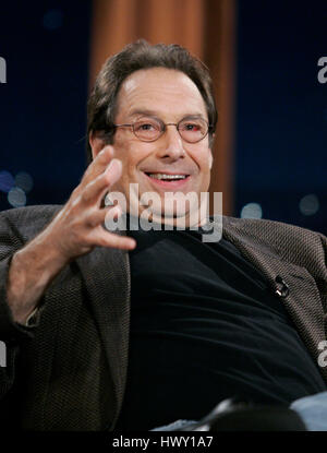 L'auteur David Milch pendant une partie de la 'Late Late Show avec Craig Ferguson' à CBS Television City à Los Angeles, Californie le 7 octobre 2009. Photo par Francis Specker Banque D'Images