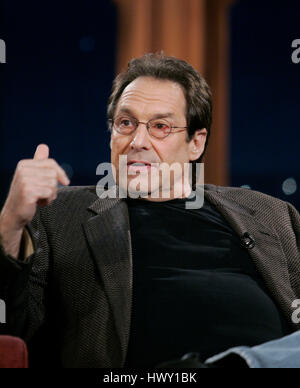 L'auteur David Milch pendant une partie de la 'Late Late Show avec Craig Ferguson' à CBS Television City à Los Angeles, Californie le 7 octobre 2009. Photo par Francis Specker Banque D'Images