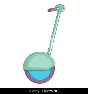 L'icône de Segway, cartoon style Illustration de Vecteur