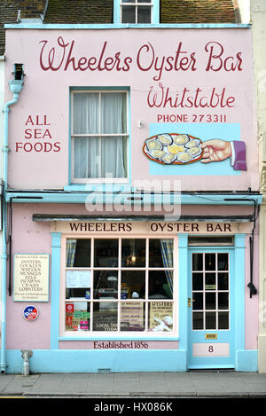 Wheelers Oyster Bar, Whitstable, Kent Banque D'Images