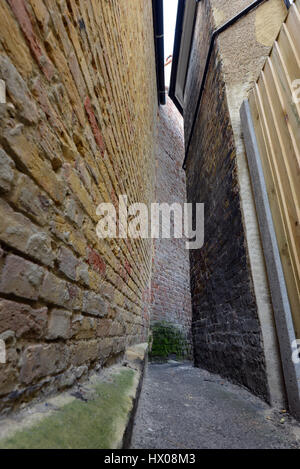 Squeeze Gut Alley, Whitstable, Kent Banque D'Images