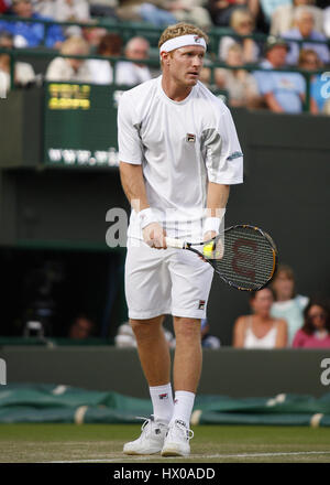 DMITRY TURSUNOV RUSSIE WIMBLEDON Londres Angleterre 26 Juin 2008 Banque D'Images