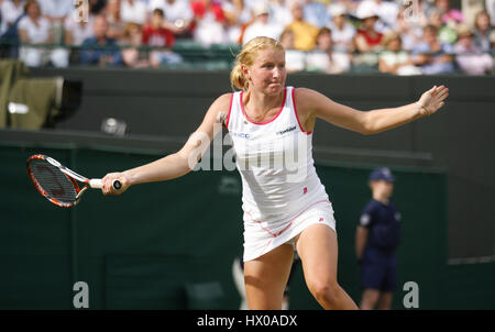 ALLA KUDRYAVTSEVA RUSSIE WIMBLEDON Londres Angleterre 26 Juin 2008 Banque D'Images