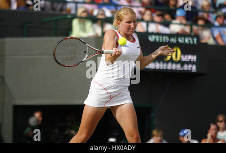 ALLA KUDRYAVTSEVA RUSSIE WIMBLEDON Londres Angleterre 26 Juin 2008 Banque D'Images