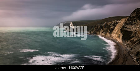 St Oswalds Bay dans le Dorset UK Banque D'Images