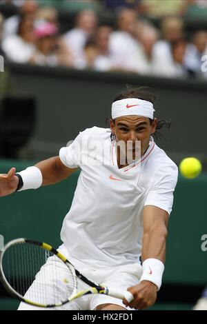 RAFAEL NADAL ESPAGNE ESPAGNE WIMBLEDON Londres Angleterre 26 Juin 2010 Banque D'Images