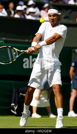 RAFAEL NADAL ESPAGNE WIMBLEDON Londres Angleterre 22 Juin 2010 Banque D'Images