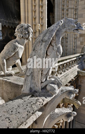 Paris (France) : la cathédrale de Saint-Omer Banque D'Images