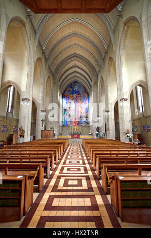 Londres, Angleterre, Royaume-Uni. Église de St Alban le Martyr, Holborn. Banque D'Images