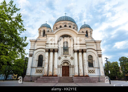 L'église Saint Michel Archange à Kaunas, Lituanie Banque D'Images