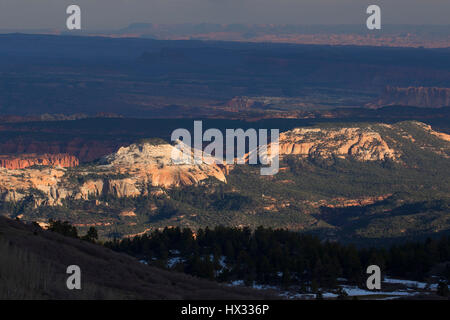 High Desert view, Dixie National Forest, L'Autoroute 12 Scenic Byway, Utah Banque D'Images