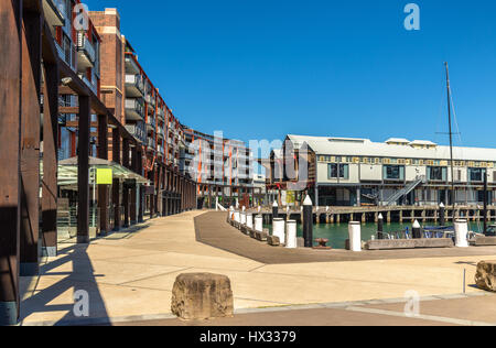 Les bureaux de l'entrepôt sur le front de mer de Dawes Point à Sydney Banque D'Images