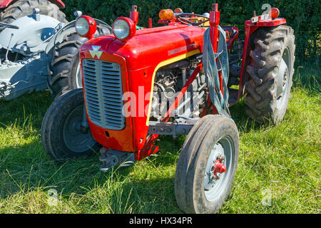 Rallye tracteur shérif devient, North Yorkshire, England, UK Banque D'Images