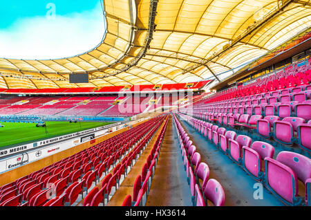 Visiter Mercedes-Benz arena Banque D'Images