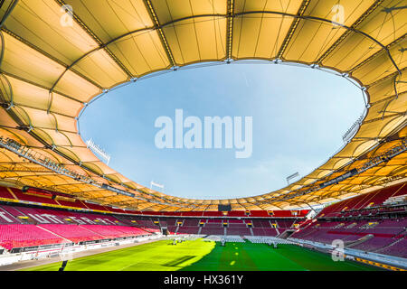 Visiter Mercedes-Benz arena Banque D'Images