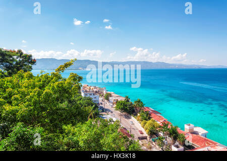 L'île de la Jamaïque, Montego Bay. Banque D'Images