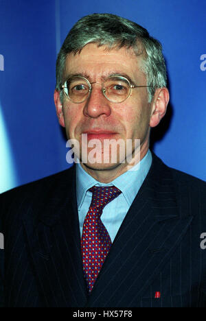 JACK STRAW, ministre de l'INTÉRIEUR 24 Mars 2000 Banque D'Images