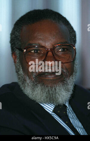 Le Président Sam Nujoma de la Namibie 27 Octobre 1993 Banque D'Images