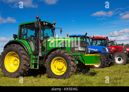 Rallye tracteur shérif devient, North Yorkshire, England, UK Banque D'Images