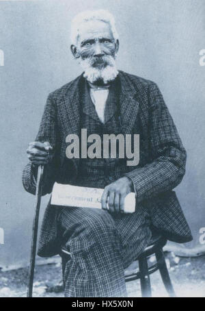 Nicolaas Waterboer chef Griqua et politicien de la Colonie du Cap Banque D'Images