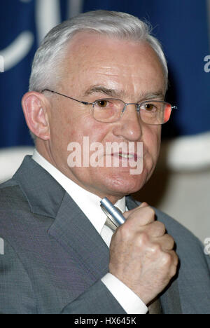 LESZEK MILLER, PREMIER MINISTRE DE LA POLOGNE 06 février 2003 Hôtel Beverly Hilton LOS ANGELES USA Banque D'Images