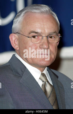 LESZEK MILLER, PREMIER MINISTRE DE LA POLOGNE 06 février 2003 Hôtel Beverly Hilton LOS ANGELES USA Banque D'Images