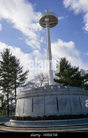 USS Maine Mémorial du mât,le Cimetière National d'Arlington, Virginie, États-Unis Banque D'Images