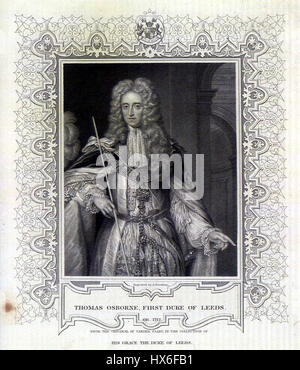 Thomas Osborne 1er duc de Leeds Banque D'Images
