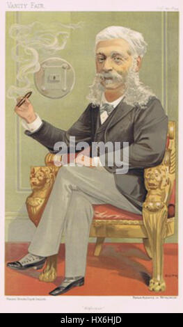 Alphonse James de Rothschild 1894 Vanity Fair 0920 Banque D'Images