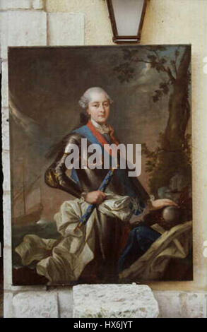 Louis Jean Marie de Bourbon, duc de PenthiC3A8erv (17251793) Banque D'Images