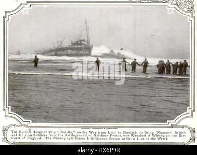 Rohilla (steamship) fondée 1914 Banque D'Images